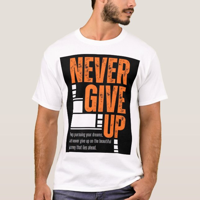 Camiseta Nunca Desista (Frente)