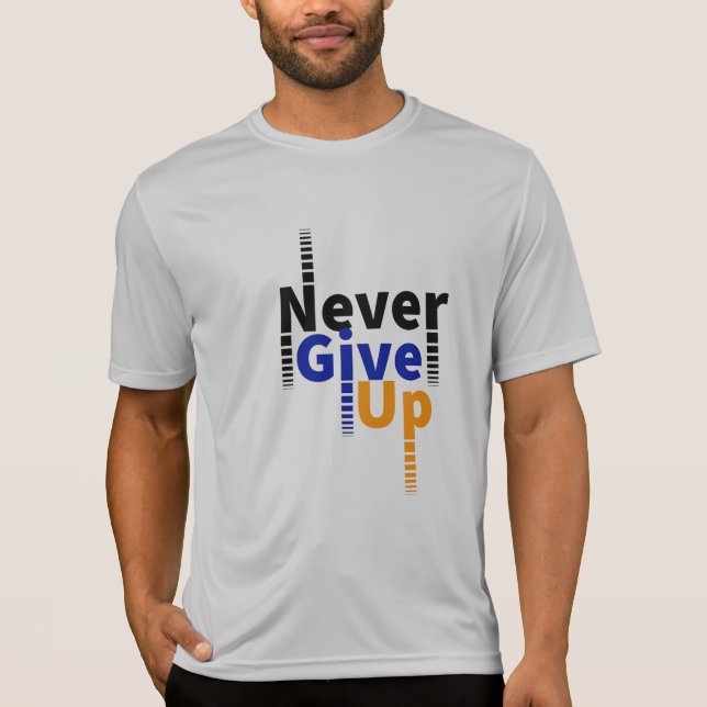 Camiseta nunca desista (Frente)