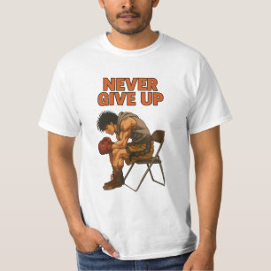 Camiseta Nunca Desista Da Camisa-T Boxin - Gym Motivational