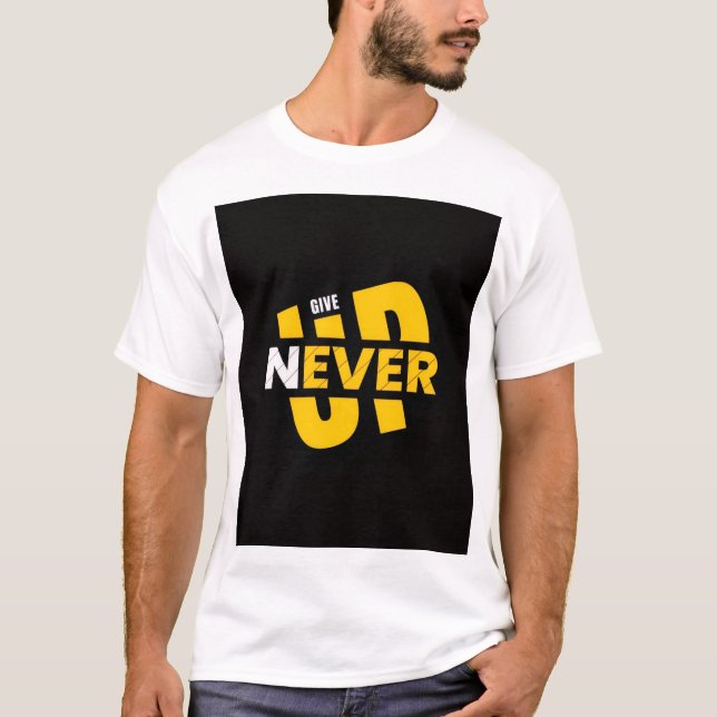 Camiseta Nunca desista da T-Shirt (Frente)