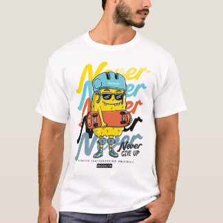 Camiseta Nunca desista da t-shirt