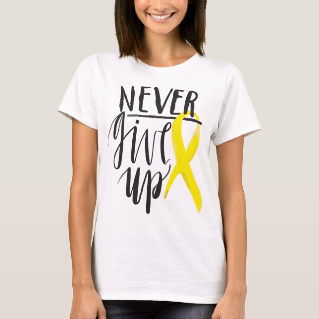 Camiseta NUNCA DESISTA DE Bella+Canvas (Frente)