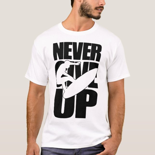 Camiseta Nunca Desista De Navegar (Frente)