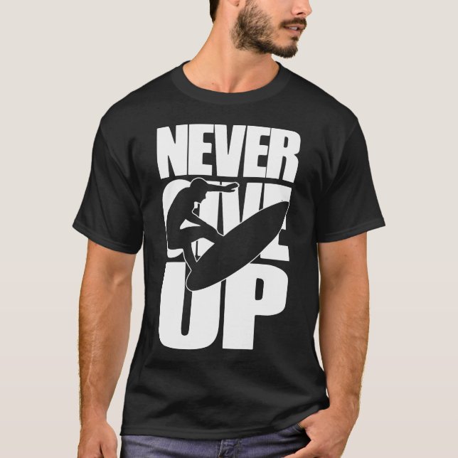 Camiseta Nunca Desista De Navegar (Frente)