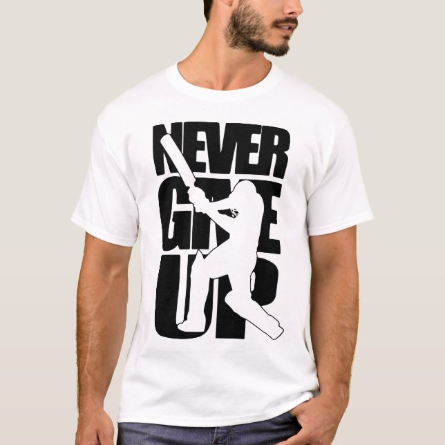 Camiseta NUNCA DESISTA DO Cricket (Frente)