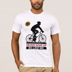 Camiseta Nunca Desista Seja Como Eu