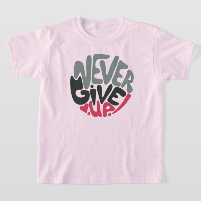 Camiseta Nunca desista - Uplifting Inspiring White (Postura )