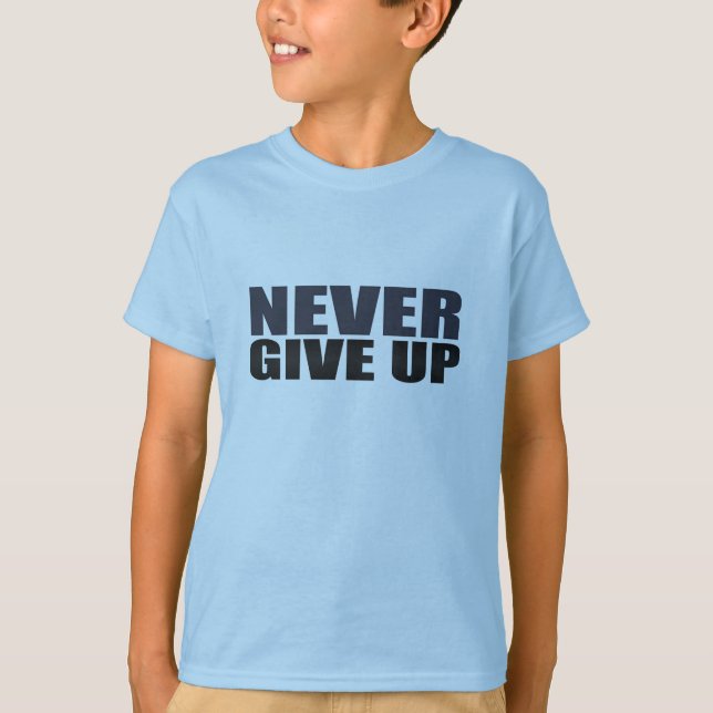 Camiseta Nunca Desistir (Frente)