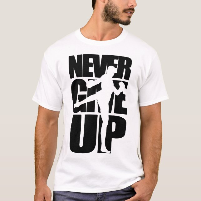 Camiseta Nunca Desistir de Boxin (Frente)