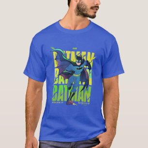 Camiseta Nunca Desistir do Batman Executando Gráfico