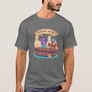 Camiseta Nunca Dividir A Função De Tubo De Lote Da Festa