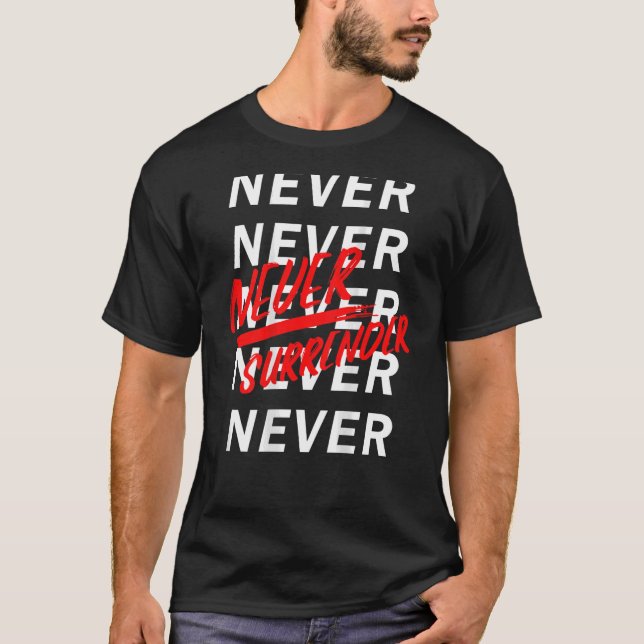 Camiseta Nunca Entregue Motif De Volta (Frente)