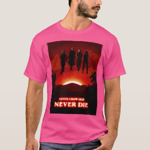 Camiseta Nunca envelhecer