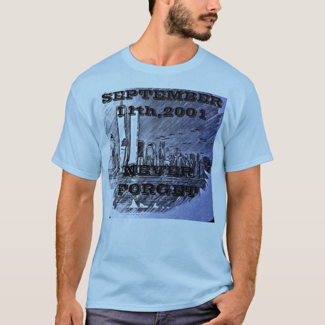 Camiseta Nunca esqueça (Frente)