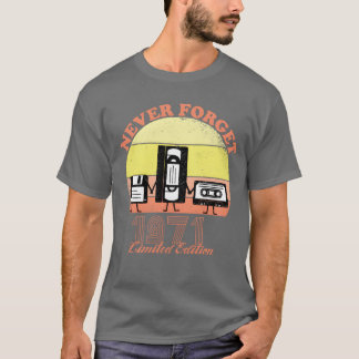 Camiseta Nunca Esqueça 1971 Edição Limitada de Aniversário