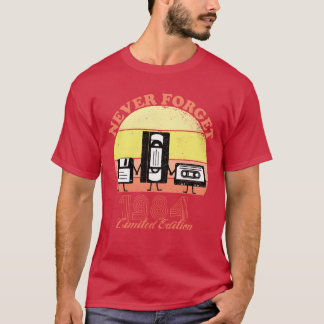 Camiseta Nunca Esqueça 1984 Edição Limitada de Aniversário