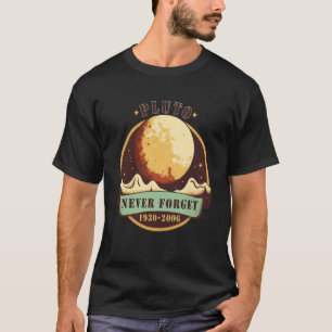 Camiseta Nunca Esqueça a Ciência Espacial do Estilo Retroat
