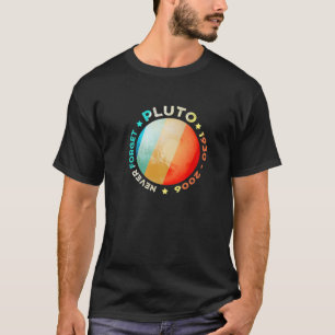 Camiseta Nunca Esqueça a Ciência Espacial do Planeta Retr
