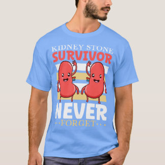 Camiseta Nunca esqueça a cirurgia de pedra renal