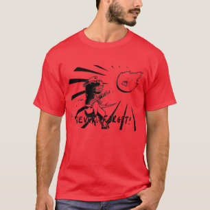 Camiseta "Nunca esqueça!" a extinção de k/T