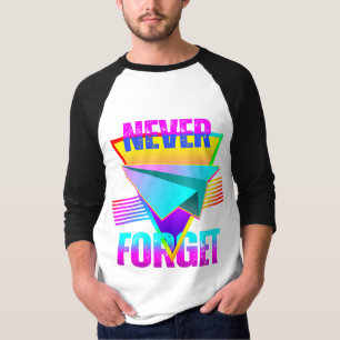 Camiseta Nunca Esqueça Avião de Papel