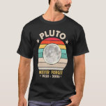 Camiseta Nunca Esqueça Plug Retro Style Space Science 1<br><div class="desc">Nunca Esqueça Pluto Retro Style Space Science 1.</div>