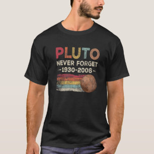 Camiseta Nunca Esqueça Plutão 1930-2006 Astronomia Engraçad