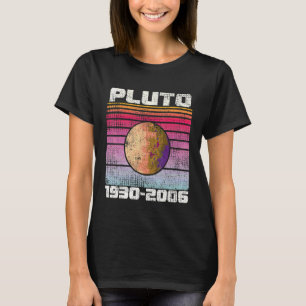 Camiseta Nunca Esqueça Plutão 1930 2006 Retro Espaço Plut
