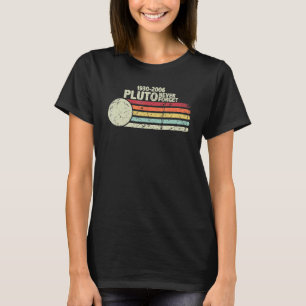 Camiseta Nunca Esqueça Plutão 1930 2006 Vintage Ciência Es