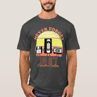 Camiseta Nunca Esqueça Vin Edição Limitada Aniversário 1987