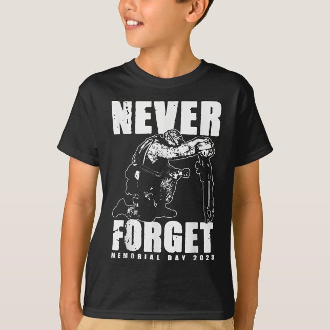 Camiseta Nunca Esquecer o Dia Memorial _2 (Frente)