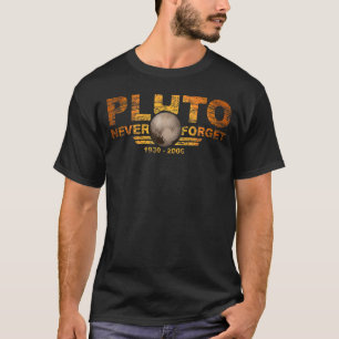 Camiseta Nunca Esquecer o Espaço do Estilo Retroativo do Pl