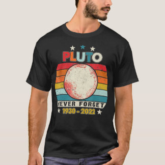 Camiseta Nunca Esquecer Plutão