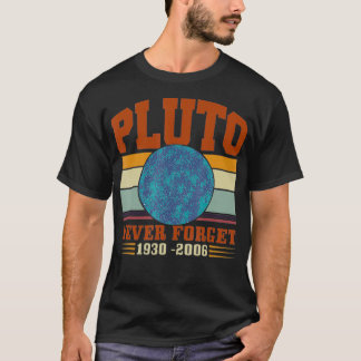 Camiseta Nunca Esquecer Plutão