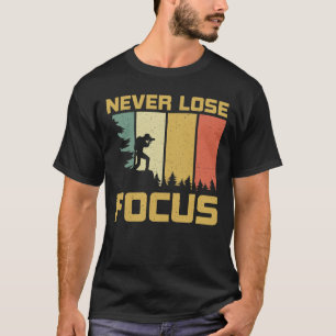 Camiseta Nunca foco no perder