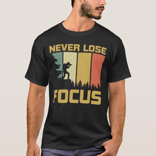 Camiseta Nunca foco no perder (Frente)