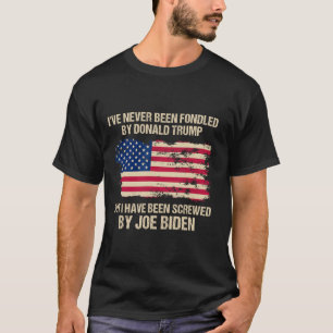 Camiseta Nunca Foi Conseguido Por Donald Trump Mas Fodido P