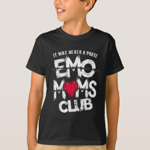 Camiseta Nunca Foi Uma Fase Engraçada Do Clube De Mães Emo