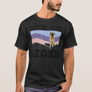 Camiseta Nunca Ir Sozinho Com Pastor Anatólico Cachorro Cac