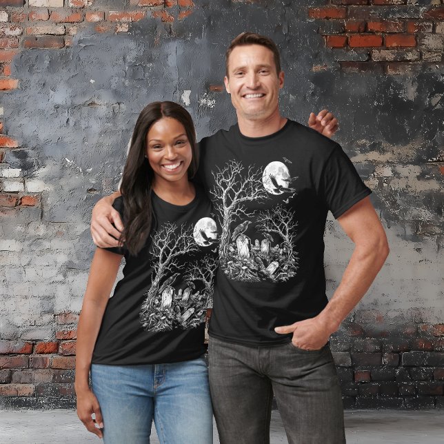 Camiseta Nunca mais Cemitério (Criador carregado)