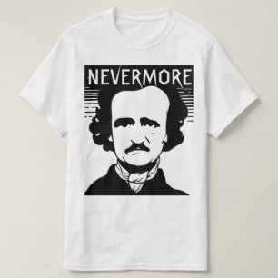 Camiseta Nunca Mais Edgar Allan Poe