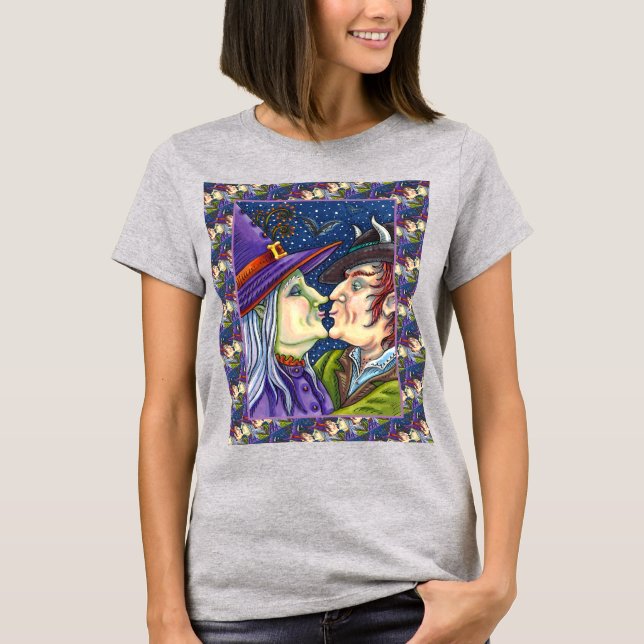 CAMISETA NUNCA MAIS VELHO PARA ROMANCE, WITCH E WARLOCK APA (Frente)