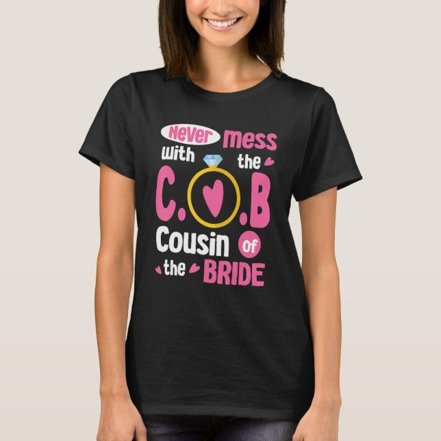 Camiseta Nunca Mal Com O Primo Da Noiva Groom Marr (Frente)
