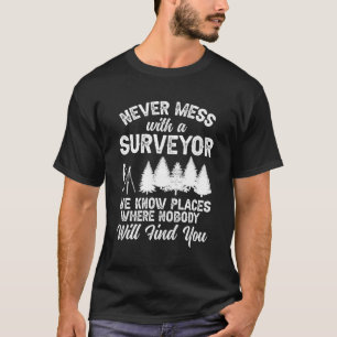 Camiseta Nunca Mal Com Uma Pesquisa Ou Pesquisa De Terra