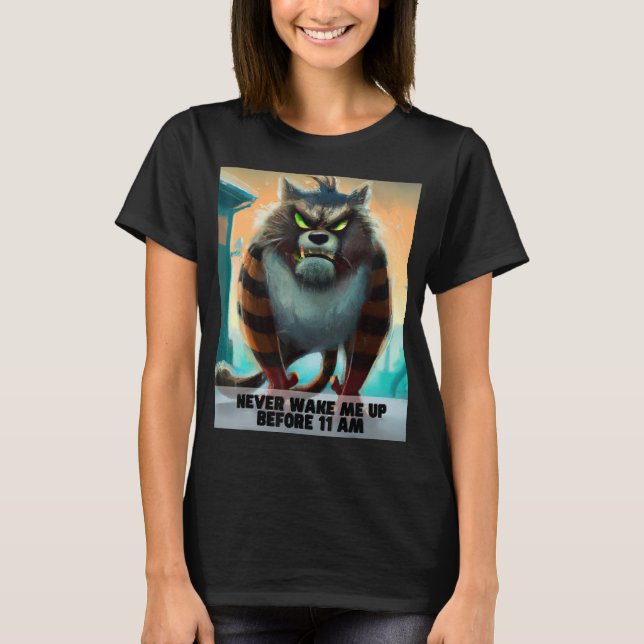 Camiseta Nunca me acordar sorridente (Frente)
