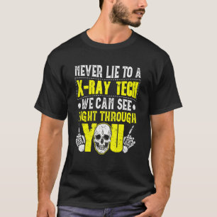 Camiseta Nunca Mente Para Uma Tecnologia De Rad-Ray - Tecno