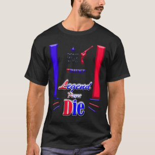 Camiseta Nunca Morra Em Pé Com Donald Trump