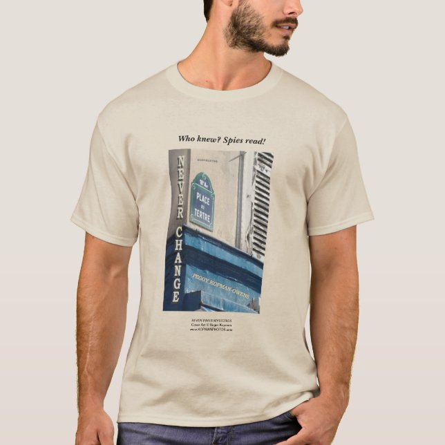 Camiseta "Nunca Mude Montmartre" (Frente)