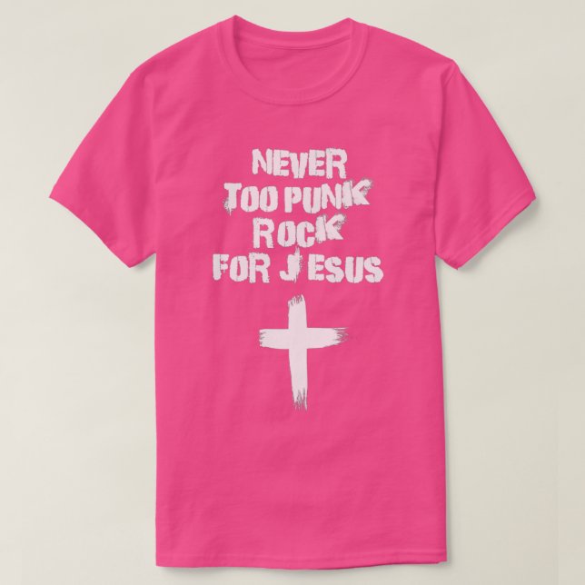 Camiseta Nunca Muito Pedra para Jesus (Frente do Design)