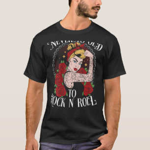 Camiseta Nunca Muito Velho Para Balançar A Rodovia N´Roll B